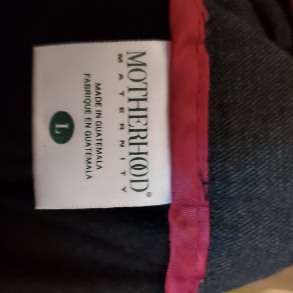 Grey Maternity Dress Slacks - Picture 2 of 2